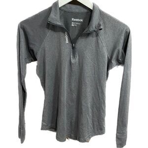 Reebok Speedwick 1/4 Zip Pullover Grey XS